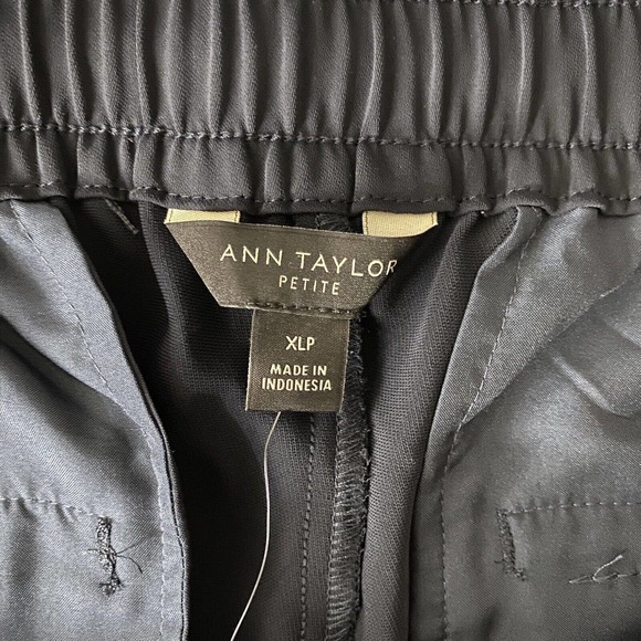 Ann Taylor Women’s NWT Black Jogger Dress Pants Polyester Size XLP. - Picture 6 of 13